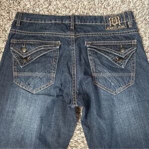 Request Jeans Men's Straight Dark Wash Denim